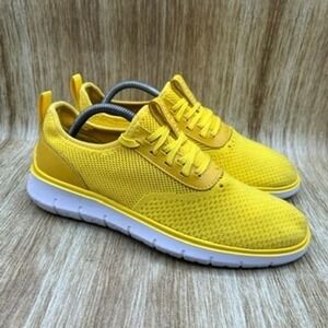 Cole Haan Generation Zerogrand Men's Size 8.5 Yellow Knit Shoes Sneakers C30737